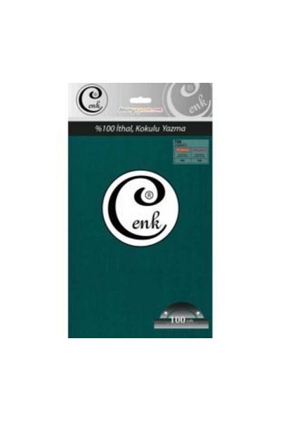 Cenk Μονόχρωμη τσάντα γραφής Emerald 758