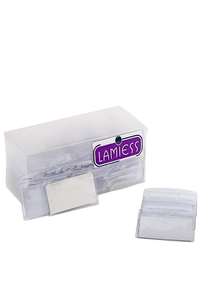 Lamiess Lms 004 Horizontal PVC Card Bag 115x85 mm 100pcs
