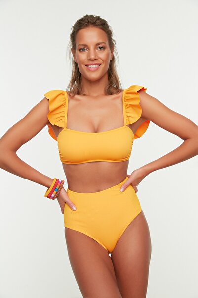 Trendyol Collection Bikini-Set - Orange - Unifarben