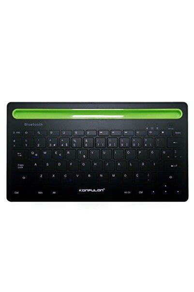 Konfulon V4 Bluetooth 5.0 Türkçe Q Klavye Standlı Ipad Tablet Pc