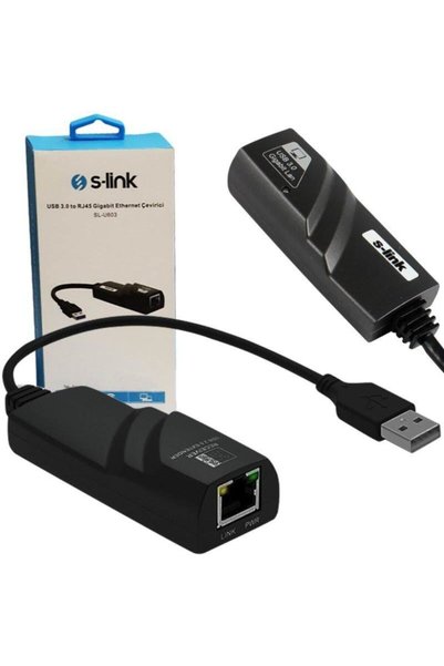 S-LINK Sl-u603 Usb 3.0 To Rj45 10/100/1000 Mbps Gıgabıt Ethernet Çevirici