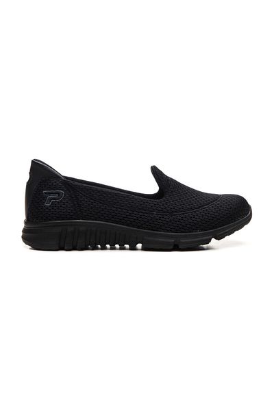 Zeynep Sıradağlı Pantofi sport Tx Tino pentru damă - textil negru, talpă neagră, model nou cu model 987838