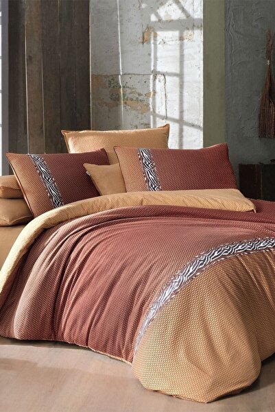 Sarev Ranua Çift Kişilik Pamuk Flanel Nevresim Takımı V2