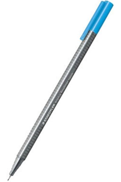 Staedtler 334-301 Triplus Neon Blue Triangle Fineliner Pen
