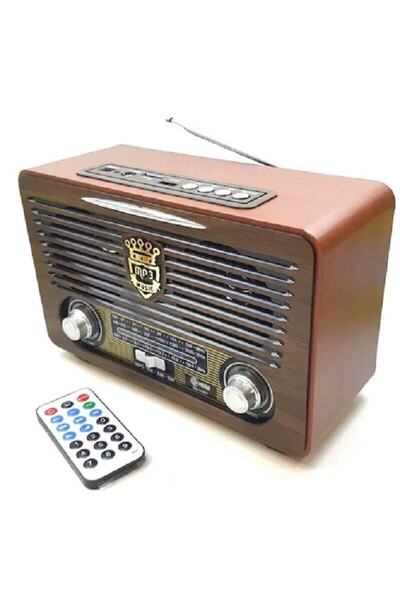 MEGA Antika 3band Usb Ve Hafıza Kartlı, Kumandalı Radyo ve Mp3 Çalar Mg-215bt