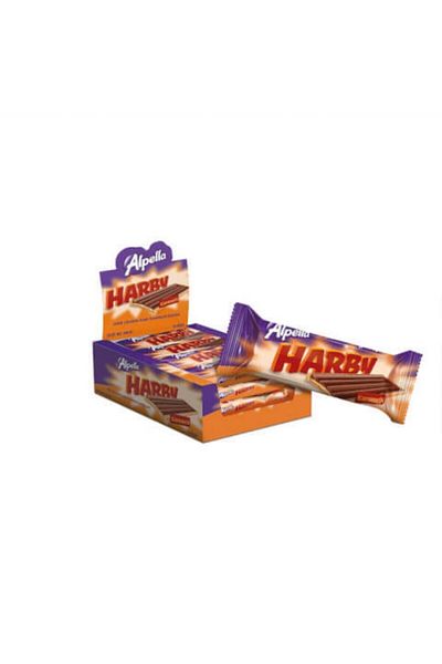 Ülker Alpella Harby Caramel Biscuits 25 G. X 24 Pcs