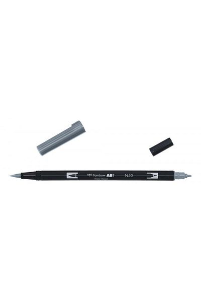 Tombow Ab-t Dual Brush Pen Grafik Kalemi Cool Gray 8 N52