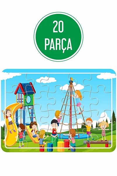 Baskı Atölyesi Çiftçi Çocuk Ve At Arabası, Oyun Parkı, Deniz Ve Tatil, Denizaltı Ahşap Puzzle Seti