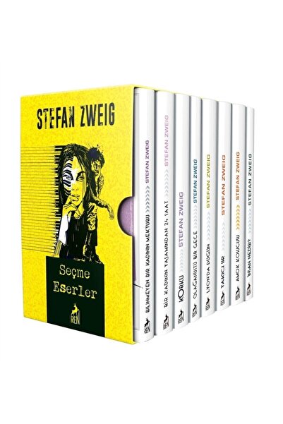 Ren Kitap Stefan Zweig Seti - 8 Kitap Takım