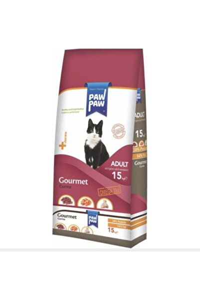 Paw Paw Gourmet Gurme Yetişkin Kedi Maması 15 Kg