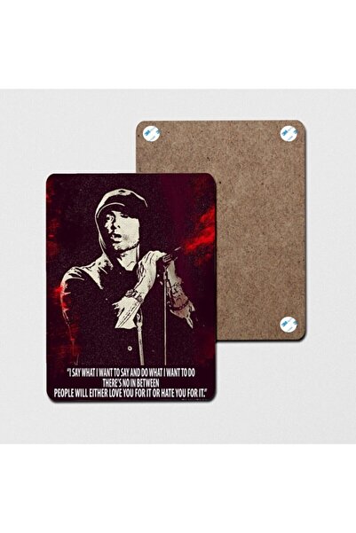 primero Επιτραπέζια πινακίδα Eminem από MDF