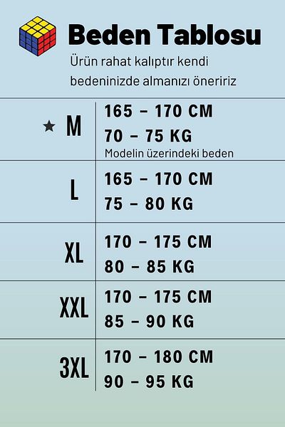 Azıcık Akıllı Ανδρικό γκρι μελανζέ μαλακό παχύ άνετο πόδι ελαστικό παντελόνι φούτερ 21eesaknsp