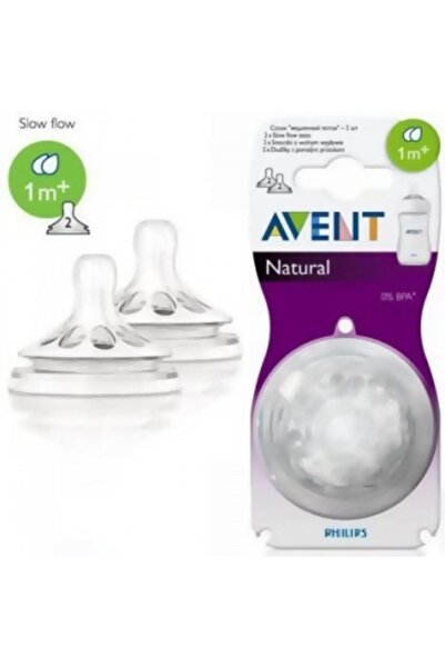 Philips Avent Natural Biberon Emziği 1m (2)+2 Li