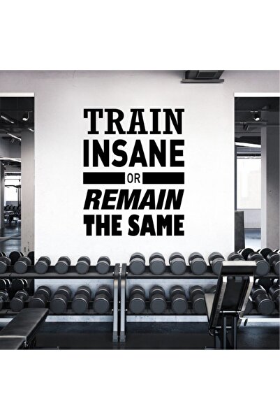 Atalya Reklam ملصق حائط للياقة البدنية في صالة الألعاب الرياضية 3 (القطار الب...