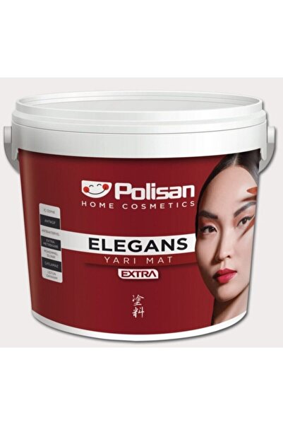 Polisan Elegans Extra Antibakteriyel Boya - SAKIZ BEYAZI