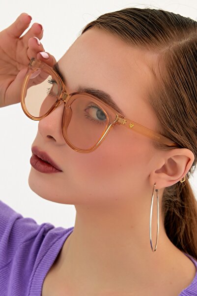 ModaLand Valentina Honey Transparent New Güneş Gözlüğü
