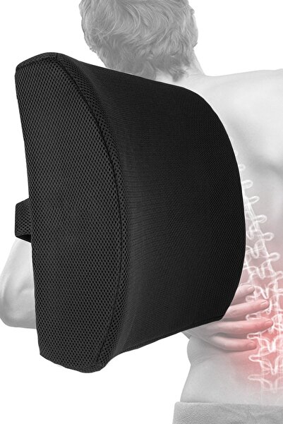 Ankaflex Ortopedik Bel Minderi Sırt Minderi Dik Duruş Destek Minderi Sandalye Bel Yastığı Bel Dayama