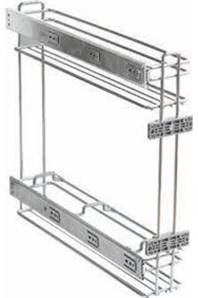 blackwhiskers Yandan Raylı Mutfak Dolap Altı Şişelik(yağdanlık) 16 Lık Teleko...