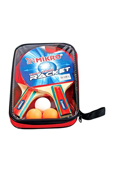 Mikro Profesyonel Masa Tenisi Raketi Çiftli Çantalı Mball 25613 8698804450798