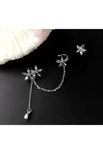 HOSBUTIK Tasarım Taşlı Küpe