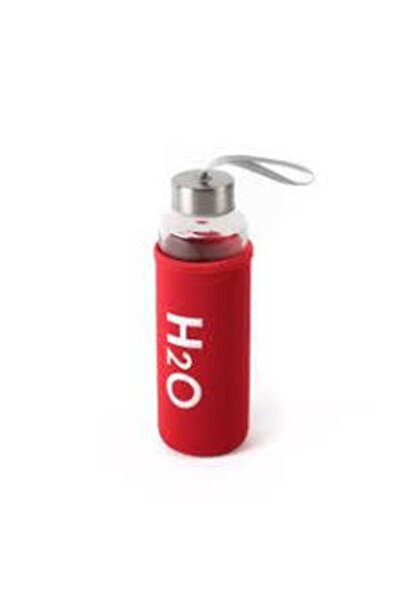 Tohana H2o Glass Flask with Cover