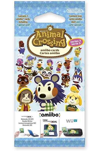 Nintendo Animal Crossing Amiibo Kart Seri 3
