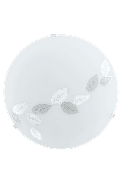 Eglo 80264 Indoor " Mars " White Color Cast Steel Wall / Ceiling Lamp Ip20 E27 Max: 1X25W Diameter: