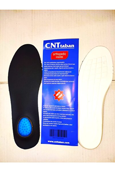 Genel Markalar Jel Plus Hakiki Deri Jel Yastıklı Jelli Tabanlık Topuk Dikenin...