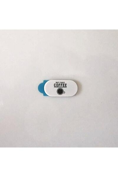 Funsy Laptop Kamera Kapatıcı | But First Coffee | Mini