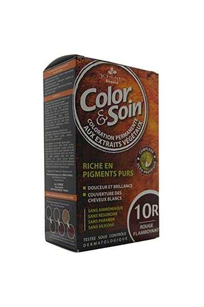 Color Soin Organik Saç Boyası Color & Soin 10r Shining Red