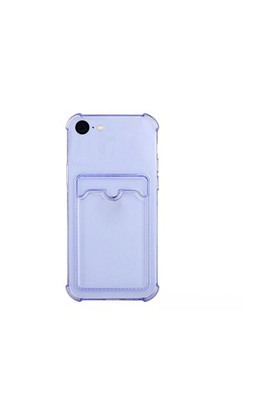 NANOSPACE Iphone 6s Plus 6 Plusuyumlu Şeffaf Kartlık Kılıf Anti Shock Kılıf U...