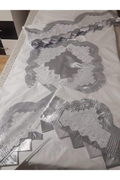 bursa çeyiz El Işi Dantel Göbekli Nevresim Takımı Ithal Saten Çarşafının Iki ...