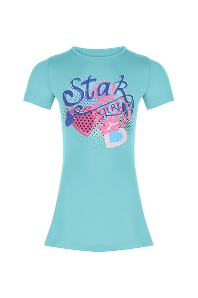 TESMAY 0466 Mint Short Sleeve Children's Hijab Swimsuit