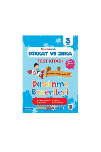 Altın Nokta Yayınları Altın Nokta 3.sınıf Altın Beyin Dikkat Zeka Test Kitabı...