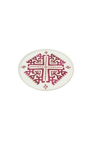 Porland Arabesque Series 18 cm Flat Plate Pattern6