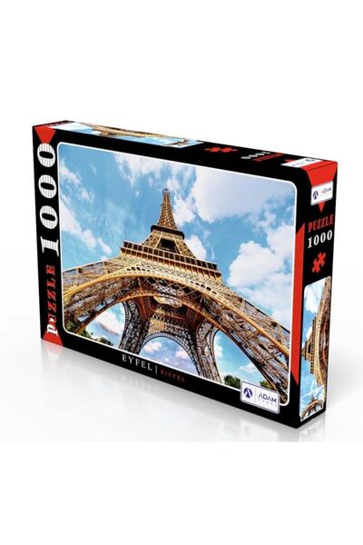 Adam Games Eyfel 1000 Parça Puzzle Yapboz