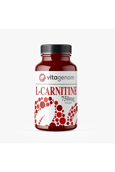 Vitagenom L-carnıtıne 750 Mg 60 Kapsül L-carnıtıne