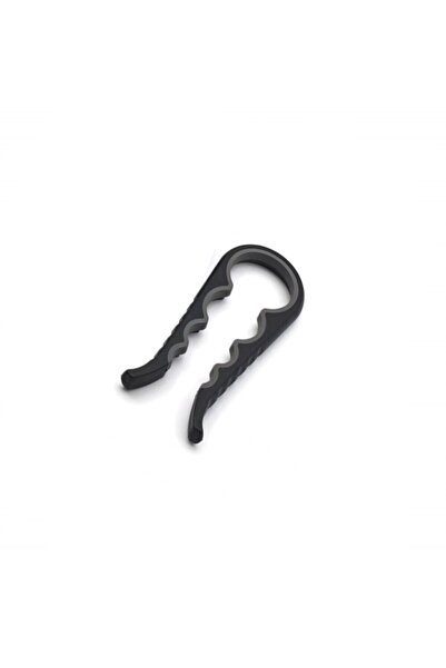 Mitra Μαύρο Σιλικόνης Βαθμωτό Ανοιχτήρι Καπακιού 23 εκ