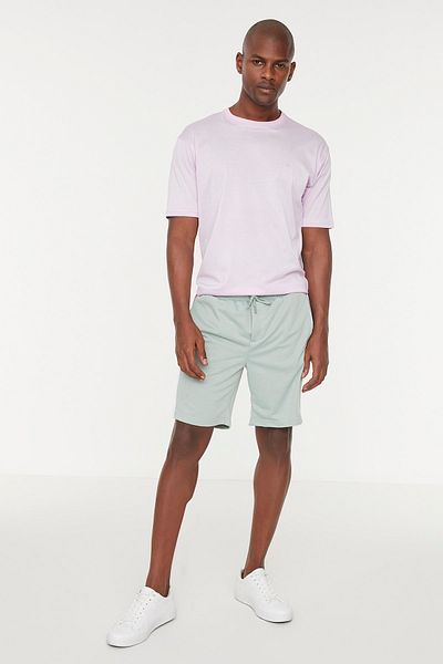 Trendyol Collection Shorts - Grün - Mittlerer Bund