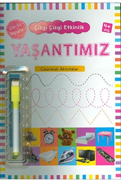 Kukla Yayınları Line Drawing Activity - Our Lives (Ages 4+)