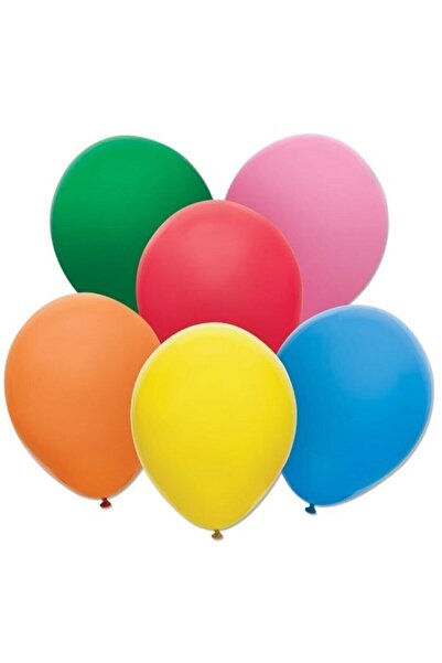 ümit toys Renkli Balon 50 Li Karışık Renk Parti Doğum Günü Kutlama Özel Günler