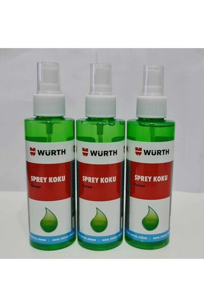 Würth 170 ml Forest Sprey Koku 3'lü Set