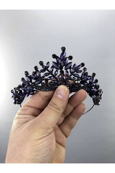 Hobigram Coroana de mireasa Lucia Henna si mov – Design special, Accesoriu, Producție de calitate, Stil atrăgător