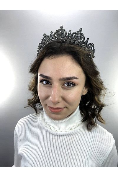 Hobigram Antracit Gri Marie Henna și Coroana Miresei – Design special, Accesoriu, Producție de calitate, Stil atrăgător