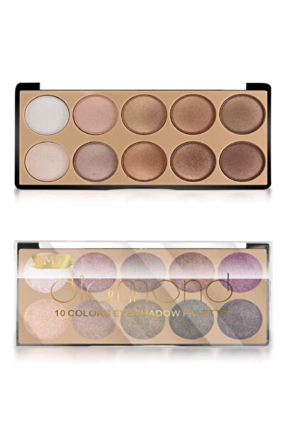 MT Makeuptime Diamond 10Pcs Eyeshadow Palette Color:01