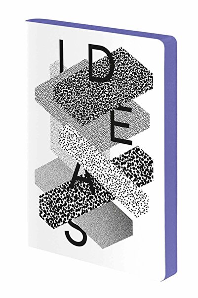 NUUNA Gray Dotted Bullet Journal Notebook Ideas (A5 PREMIUM PAPER - 256 PAGES)