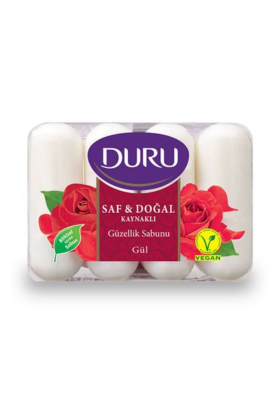 Duru PURE&NATURAL 4*70 280 GR ROSE