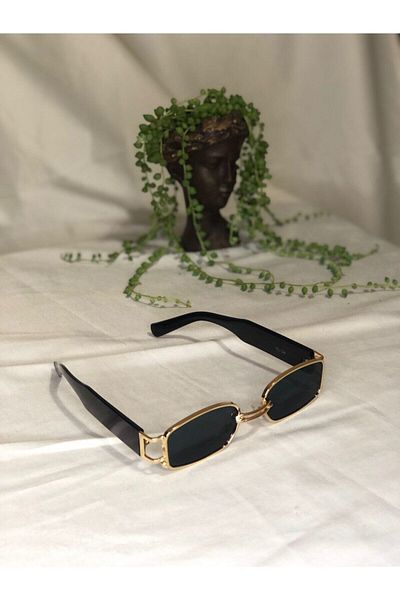 COUSINS Abelia Black Unisex Black Sunglasses