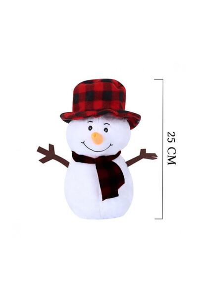 SELAY TOYS لعبة قطيفة للرجال باللون الأبيض مقاس 25 سم