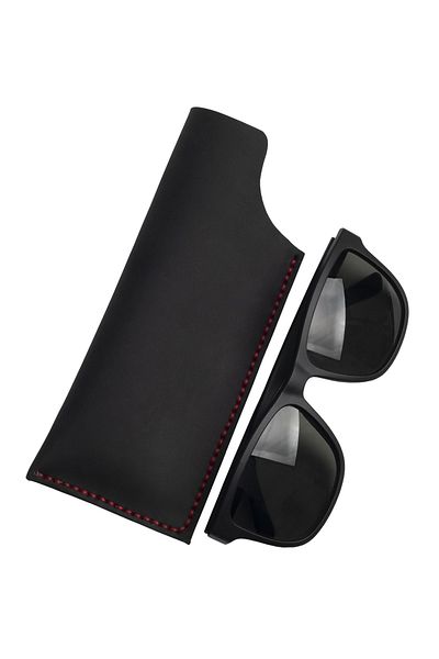 Lost Slope Leather Glasses Case - Real Leather & Handmade